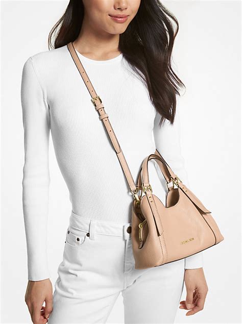 michael kors arlo bag|Arlo Small Pebbled Leather Crossbody Bag .